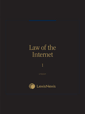 cover image of Law of the Internet